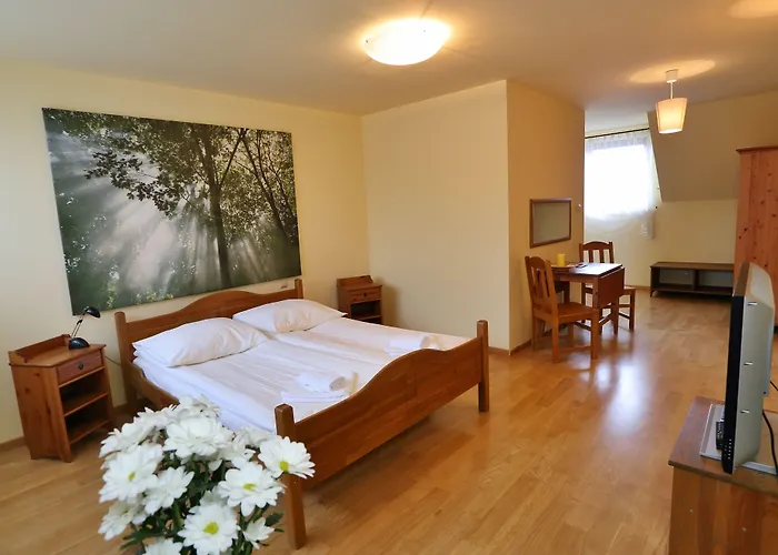 Vesta Centrum Konferencyjno Wypoczynkowe מלון דירות Jeleśnia